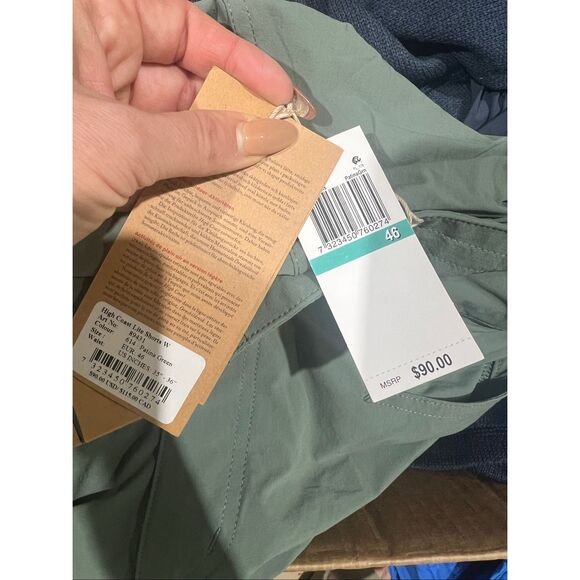 Fjällräven NWT High Coast Lite Shorts Patina Green Size 46 - Picture 7 of 7